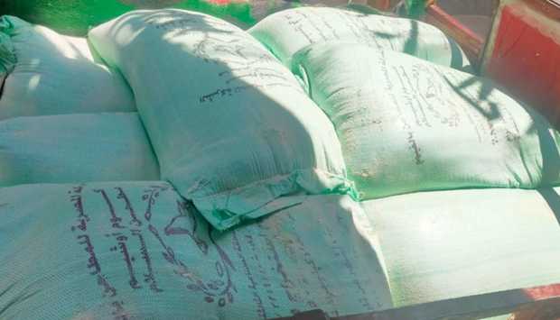 ضبط 10 أطنان دقيق مدعم في حملات تموينية