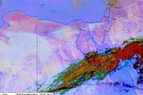 الأرصاد: استمرار الغطاء السحابي وأمطار متوقعة على جنوب الصعيد