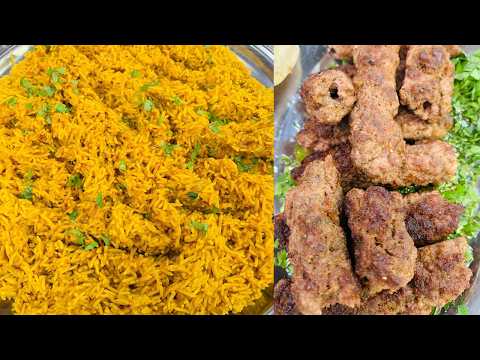 طريقة عمل كفتة مدخنة - أرز بسمتي أصفر | البلدي يوكل مع الشيف نونا