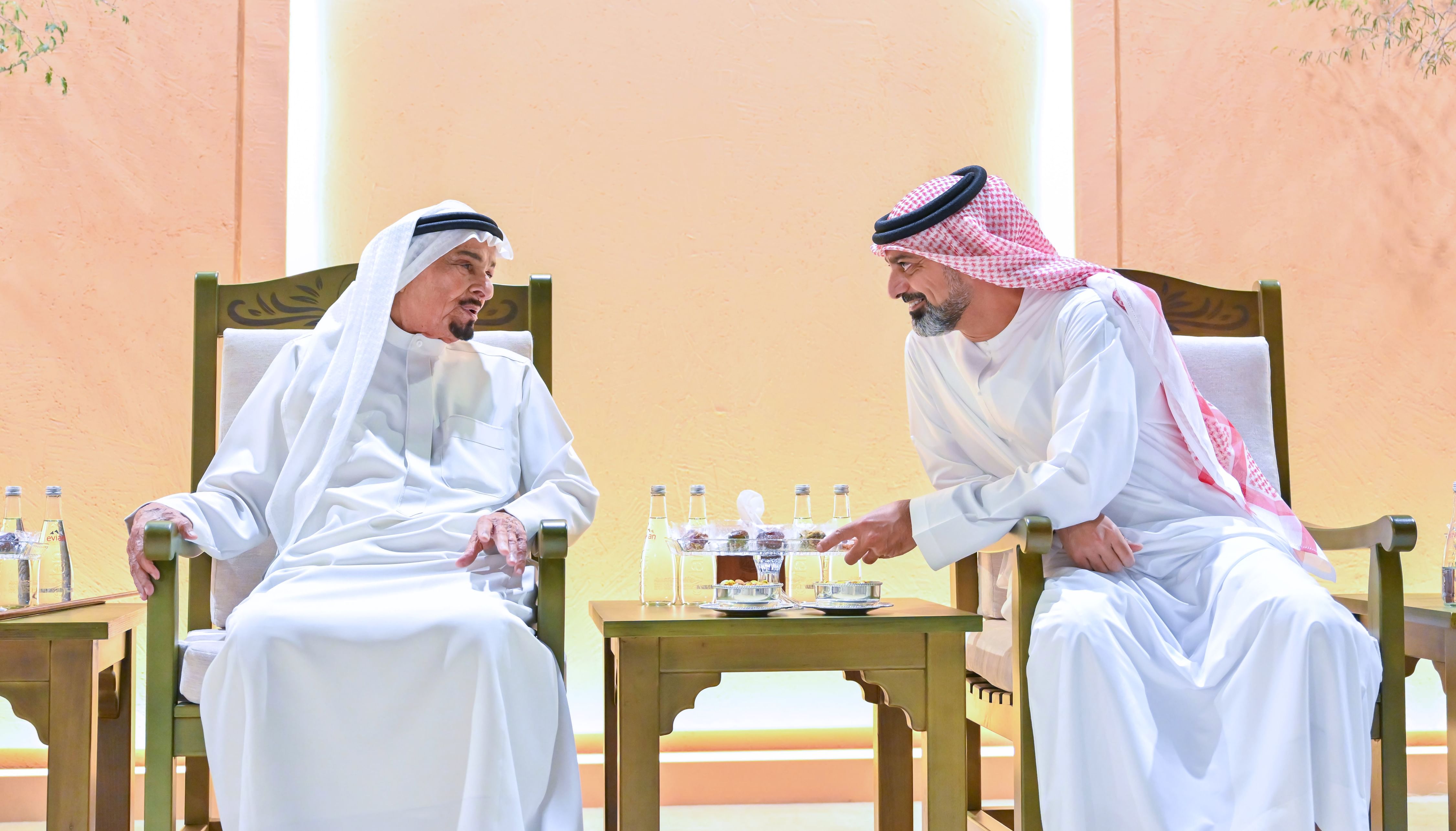 حميد بن راشد يستقبل وفد شرطة عجمان الحاصل على جوائز محلية وعربية ودولية