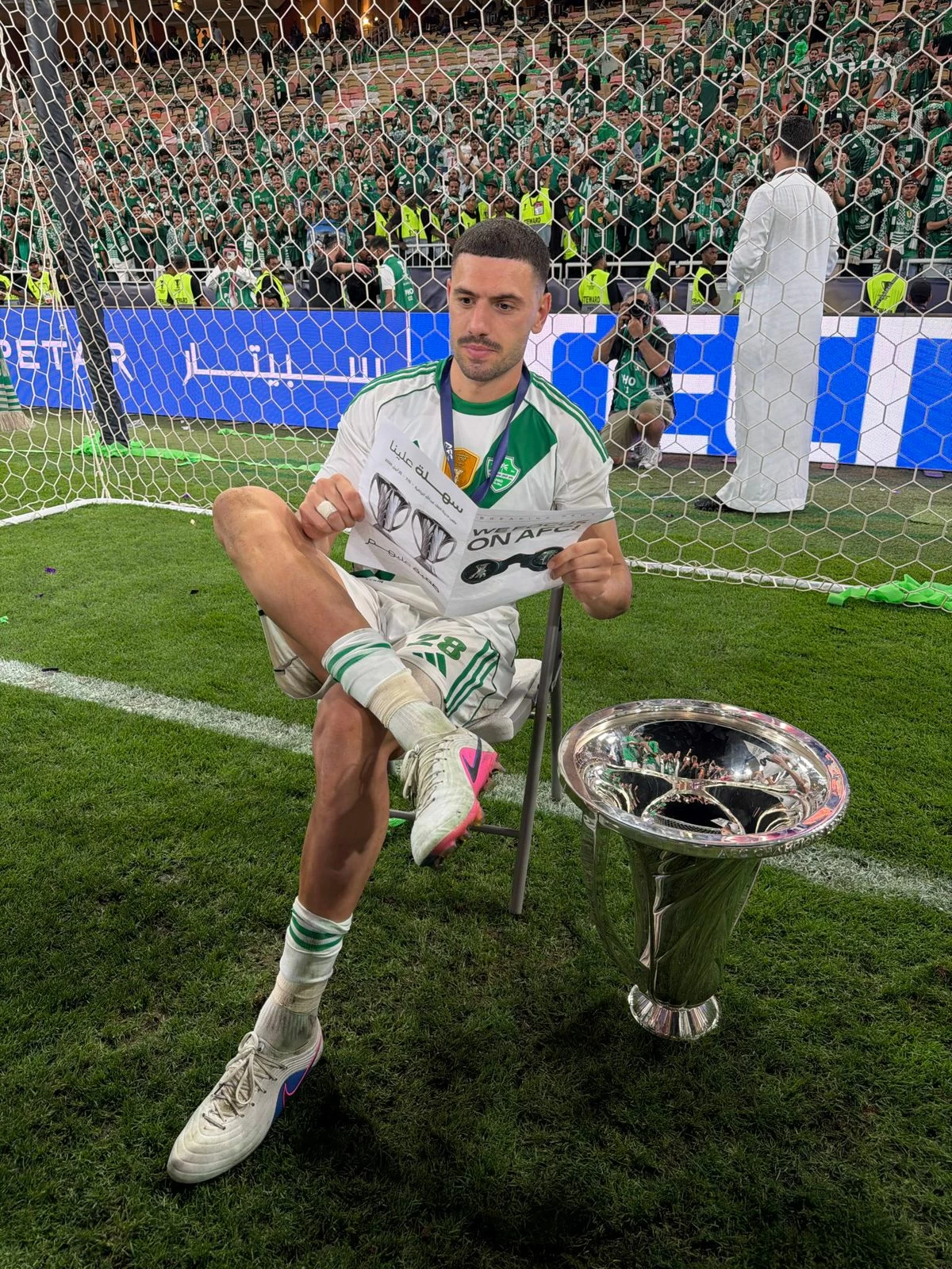 الاتحاد التركي يهنئ ديميرال بتتويجه الآسيوي مع الأهلي