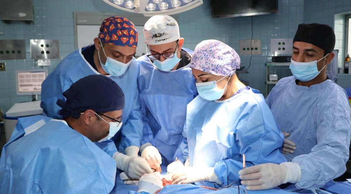 استئصال ورم سرطاني باستخدام تقنية التجميد الجراحي في الخدمات الطبية