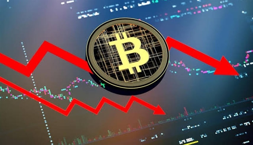 بيتكوين تهبط مجدداً وسط توقعات رفع أسعار الفائدة مستقبلاً