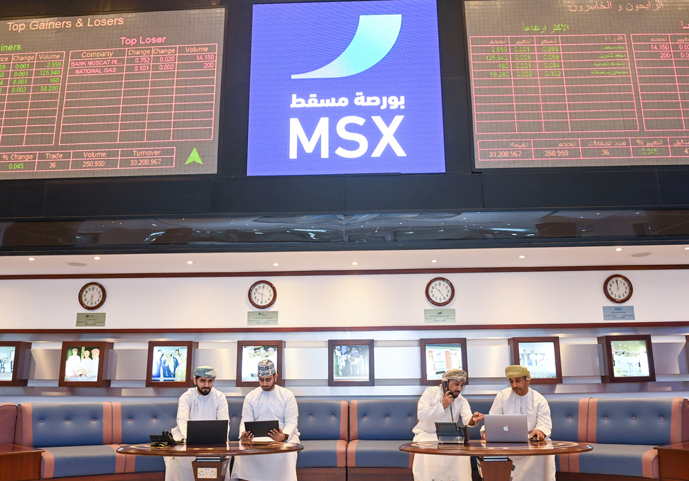 406 ملايين ريال أرباح الشركات المساهمة العامة المدرجة ببورصة مسقط
