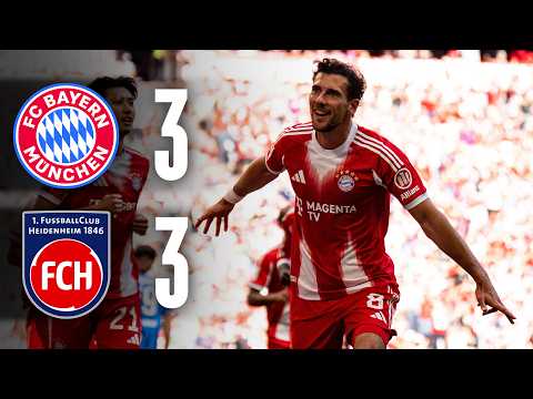 Last-Minute Salvation | FC Bayern 3-3 1. FC Heidenheim