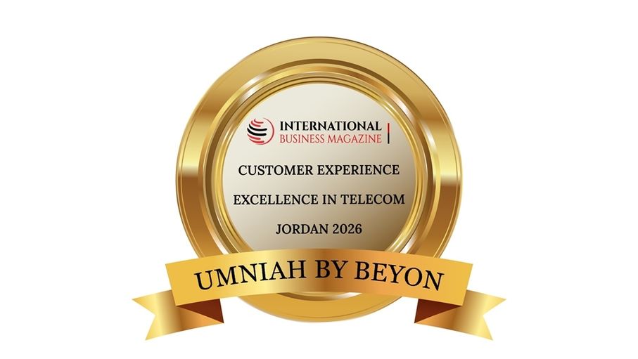 أمنية، إحدى شركات Beyon، تفوز بجائزة التميّز في تجربة العملاء في قطاع الاتصالات لعام 2026 من مجلة الأعمال الدولية