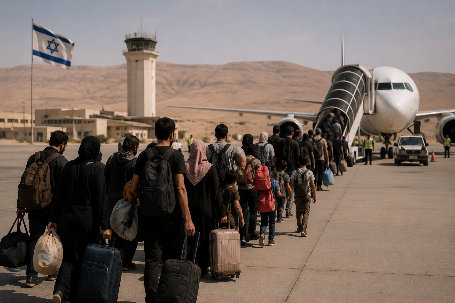 جو 24 : البرغوثي : شركات إسرائيلية تحاول تهجير سكان غزة عبر مطار رامون