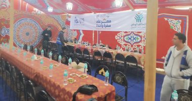 خيمة إفطار التحالف الوطني بالمنوفية تستقبل الأولى بالرعاية
