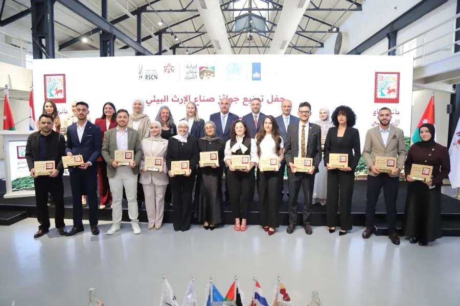 تكريم الفائزين بجائزة صناع الإرث البيئي