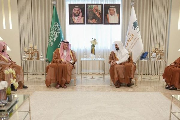 النائب العام يستقبل رئيس هيئة الرقابة ومكافحة الفساد