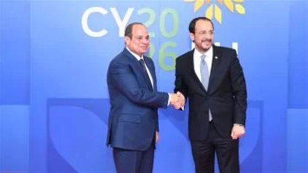 رئيس قبرص: يجب على الاتحاد الأوروبي تقاسم الأعباء مع مصر بشأن اللاجئين