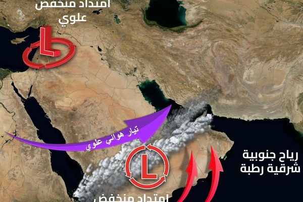 "الوطني للأرصاد" يتوقع تدفق سحب ممطرة على الدولة من 21 إلى 24 مارس