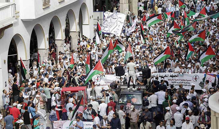 المغرب: الاستعداد لمسيرتين شعبيتين دعماً لفلسطين في طنجة والرباط