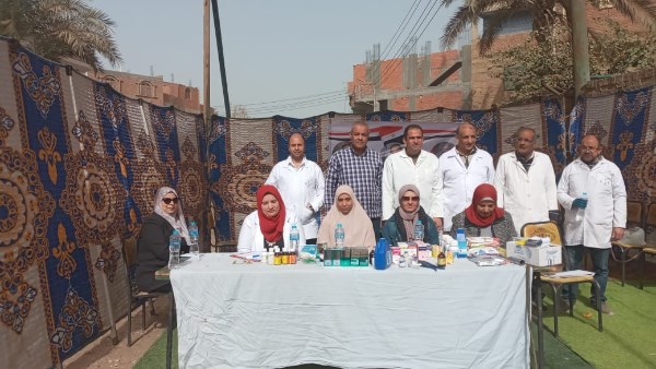 بيطري الغربية: قافلة للكشف 118 حيوان وماشية و2000 طائر وصرف التحصينات والأدوية