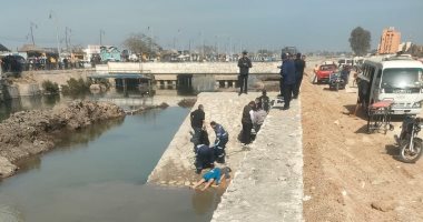 غرق طالبين أثناء الاستحمام فى ترعة القاصد بطنطا
