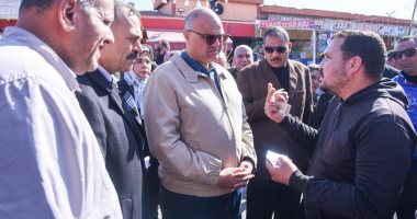 محافظ الإسكندرية يتفقد الموقف الجديد لمتابعة انتظام حركة المواصلات