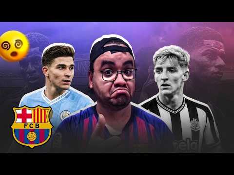 برشلونة لقى حتة اثار انتوني جوردون ب ٨٠ مليون من نيوكاسل هل جوليان الفاريز هو القادم مع بيرناردو ؟!