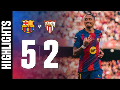 FC BARCELONA 5 vs 2 SEVILLA CF