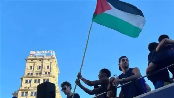 بعد رفع العلم، رسالة قوية من الاتحاد الفلسطيني إلى لامين يامال