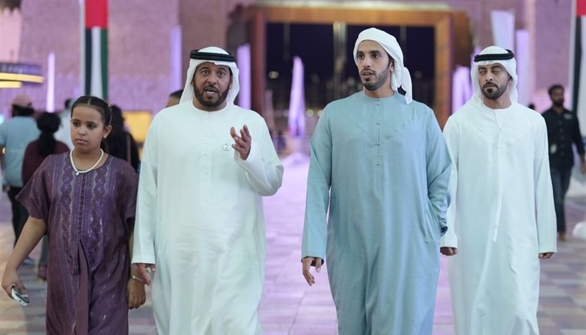 محمد بن خليفة آل نهيان يحضر فعاليات بطولة الشيخ منصور بن زايد بالوثبة