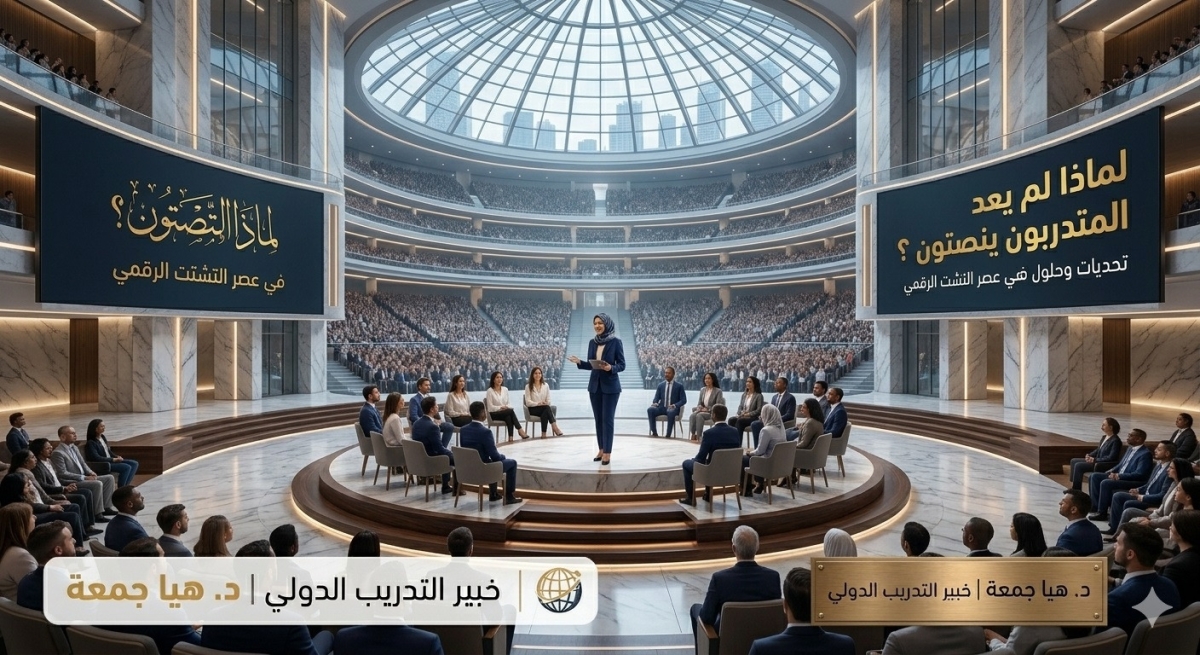 موت المحاضرة التقليدية: لماذا لم يعد المتدربون ينصتون؟