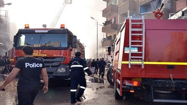 النيابة تنتدب المعمل الجنائي لبيان سبب حريق شقة بالقطامية