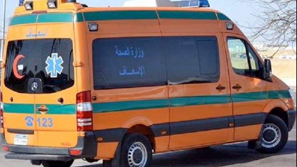 إصابة شاب سقط من علو بإحدى قرى الدقهلية