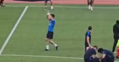 شاهد.. جماهير الزمالك تدعم وتساند محمد شحاتة خلال مواجهة سيراميكا