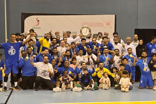 العامرات يتوّج بطلًا لدرع وزارة الثقافة والرياضة والشباب الخامس عشر لكرة اليد