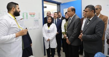 محافظ المنيا يفتتح أعمال تطوير الوحدة الصحية بالشيخ زياد بمغاغة