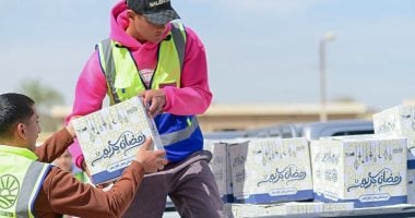 جهاز مستقبل مصر يوزع 40 ألف كرتونة مواد غذائية على الأسر الأولى بالرعاية