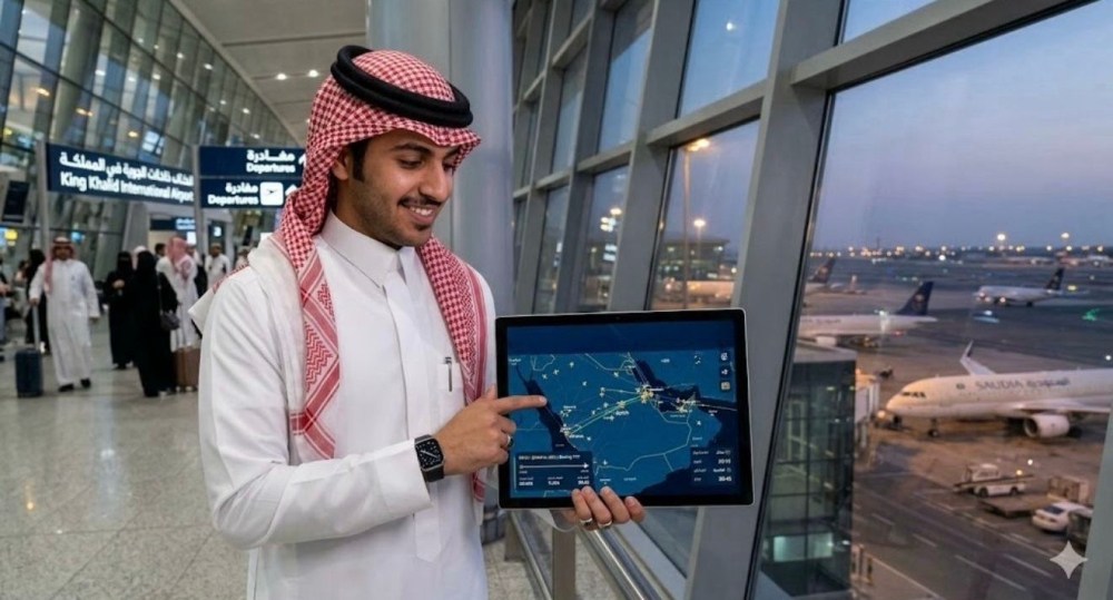 لأول مرة.. خدمة رقمية سعودية عالمية جديدة لتتبع الرحلات الجوية
