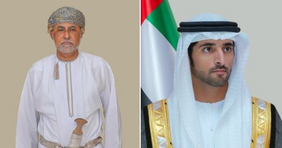 حمدان بن محمد يبحث مع نائب رئيس الوزراء لشؤون الدفاع العُماني تطورات المنطقة