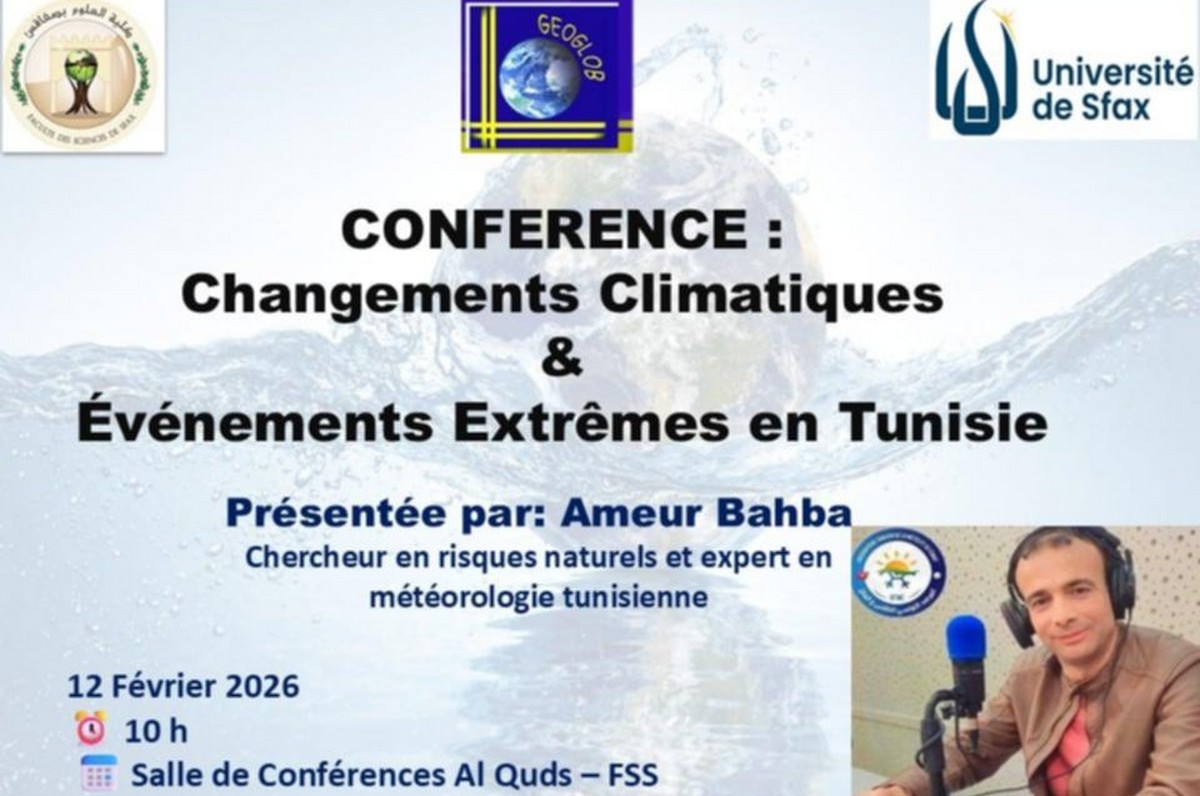 صفاقس : مؤتمر حول التغيرات المناخية والأحداث المتطرفة في تونس