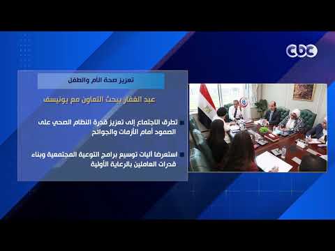بهدف تعزيز صحة الأم والطفل.. عبد الغفار يبحث التعاون مع يونيسف
