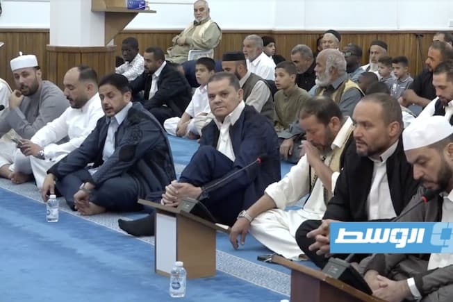 الدبيبة يؤدي صلاة العيد في مصراتة (فيديو)
