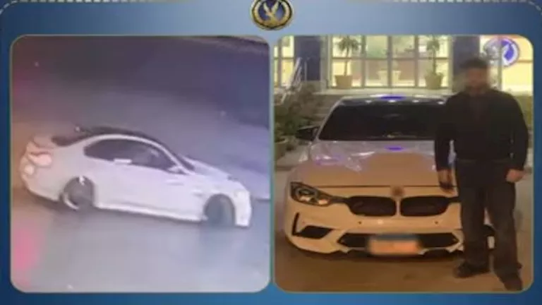 ضبط طالب أدى حركات استعراضية بسيارة ملاكي في القاهرة