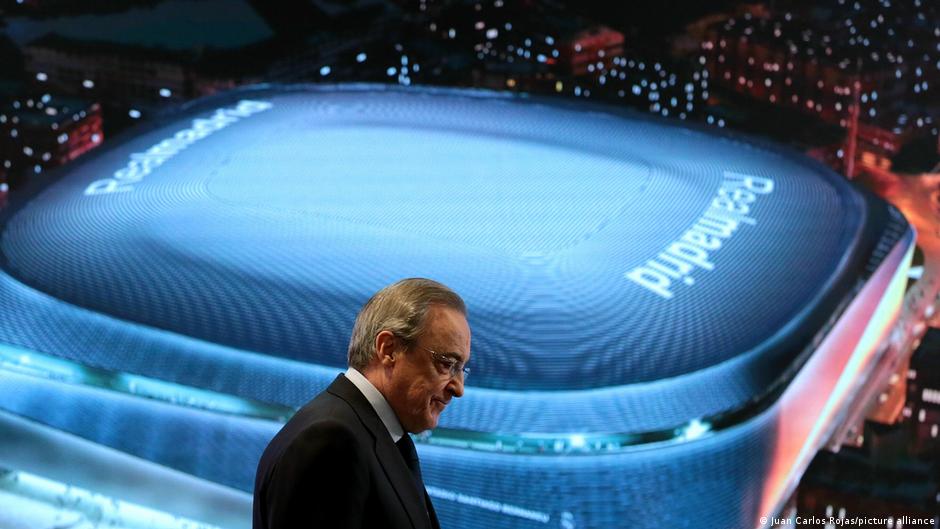 فلورنتينو بيريز وريال مدريد