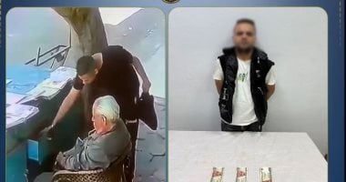 الداخلية تضبط المتهم بسرقة المسن بائع الصحف فى القاهرة