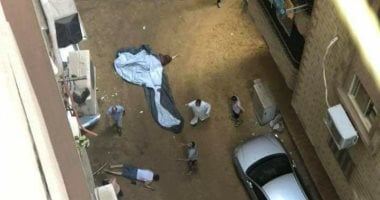 مصرع عامل اختل توازنه وسقط من عقار بمدينة 6 أكتوبر