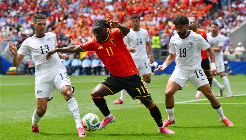 منتخب مصر يضيع الفوز أمام بلجيكا في افتتاح مشوارهما بالمونديال