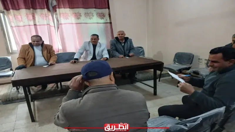 إدارة ايتاي البارود الزراعية تعقد اجتماعا لتنفيذ تعليمات وكيل الوزارة