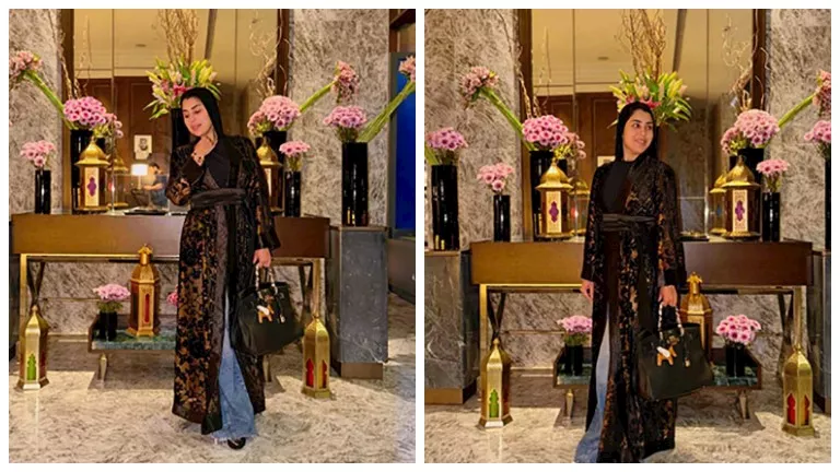 آيتن عامر تنشر صورا لها بالحجاب.. والجمهور