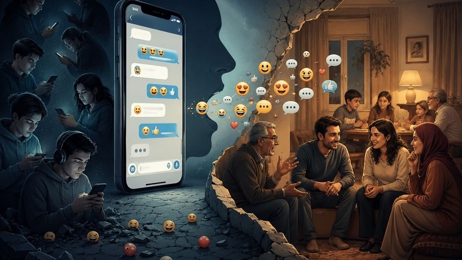 120 ألف كلمة أقل كل عام.. هل استبدلت التكنولوجيا حروفنا بالإيموجي؟