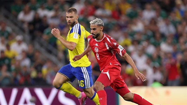 كأس العالم 2026، تونس تتأخر أمام السويد 2-1 في الشوط الأول (فيديو وصور)