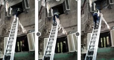 مدير الحماية المدنية بالقاهرة يقود عملية إنقاذ شخص حاول القفز من عقار بمدينة نصر