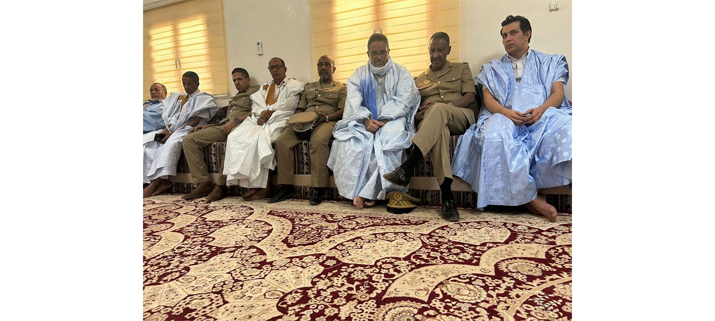 باسم رئيس الجمهورية والي اينشيري يقدم واجب العزاء لأسرة أهل أجويري