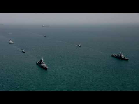 Iran's Revolutionary Guard conducts military exercises in southern Iran