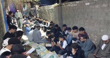 المئات يشاركون في ختمة قرآن لروح طالب بحضور زملائه بالكلية بالغربية