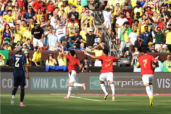 شاهد هدف تعادل مصر في شباك البرازيل